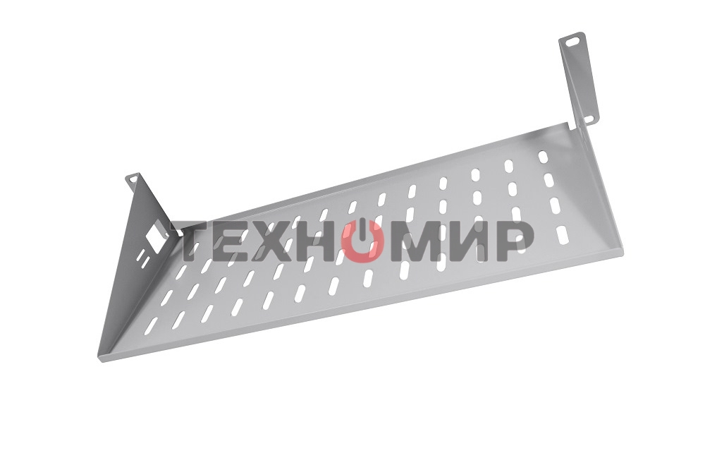 Полка перфорированная консольная 2U, глубина 200 мм, МС-20