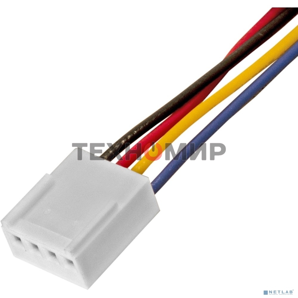 Вентилятор для корпуса ExeGate E12025S4P-PWM черный, 120 мм, 1500 об/мин, 25 дБ, 4 pin