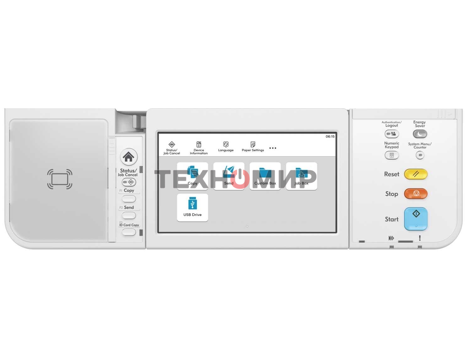 МФУ лазерное Kyocera ECOSYS MA4500ix (110C113NL0), A4, ч/б, печ. до 45 стр/мин., скан. до 60 стр/мин. (ч/б) 40 стр/мин. цвет, 1200 x 1200 dpi (печать) 600x600dpi (скан.), USB, RJ-45, Air Print, Mopria