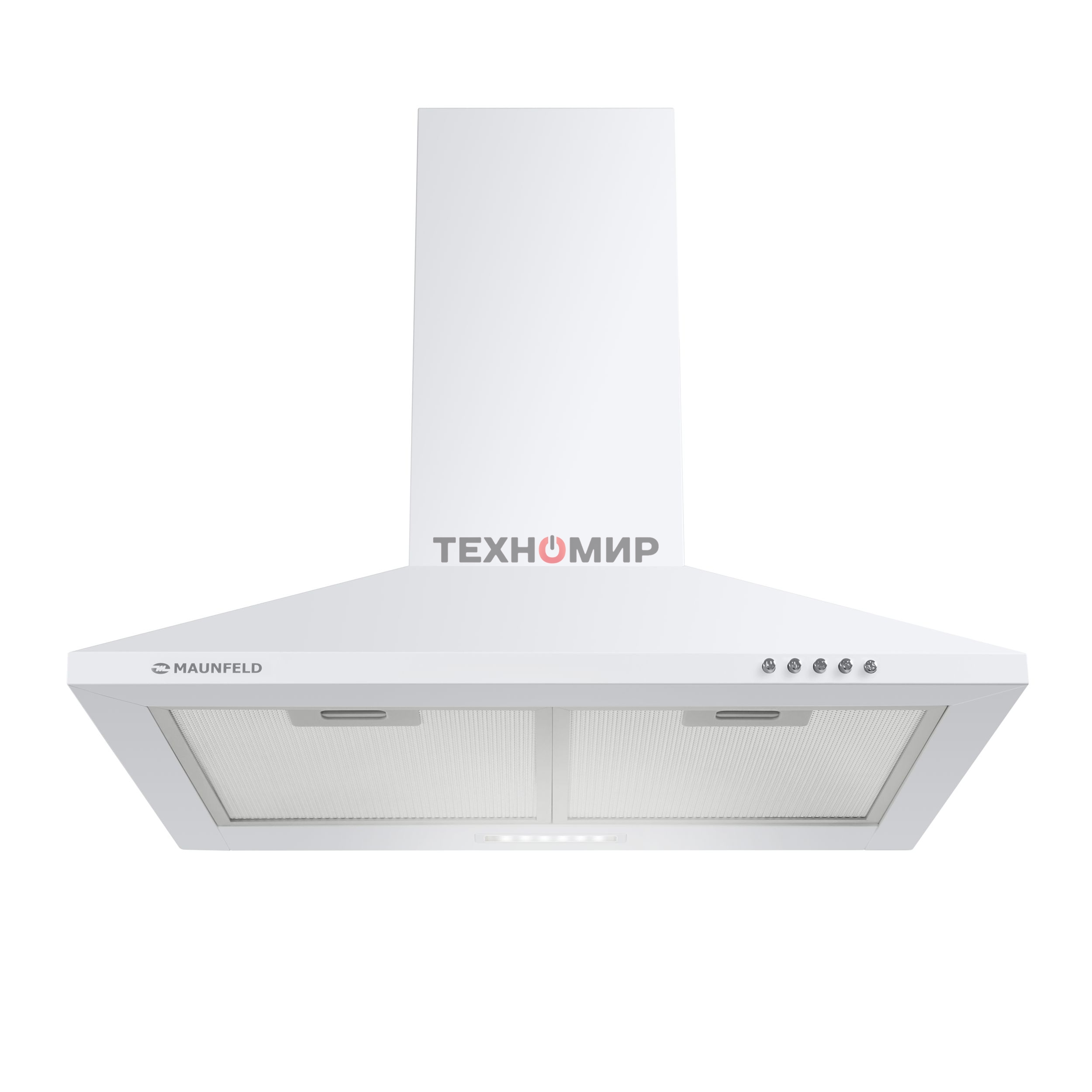 Вытяжка купольная Maunfeld Cork 60, белый, 60 см, 620 куб. м/ч, 47 дБ