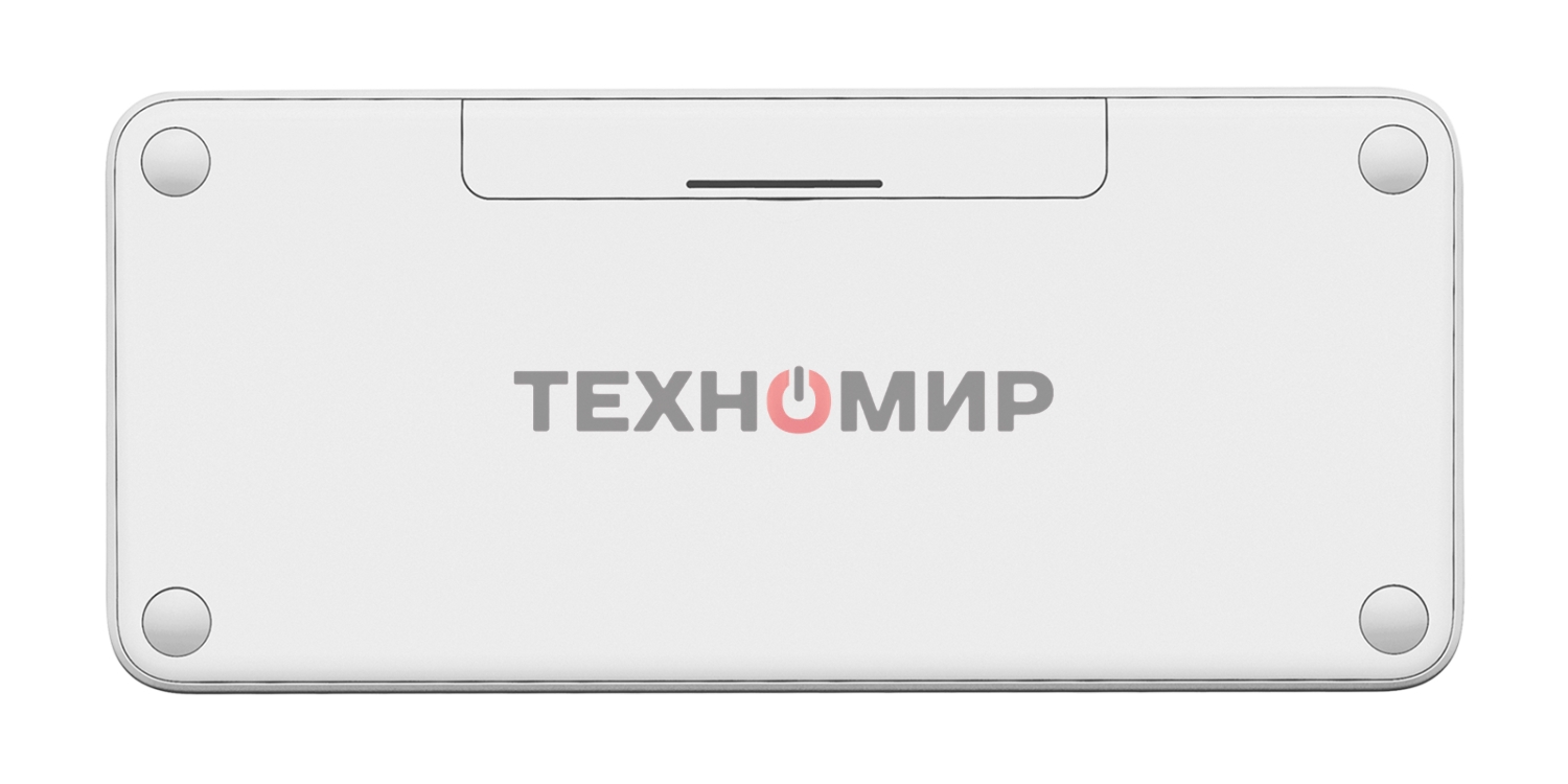 Клавиатура беспроводная Logitech K380, Bluetooth, белый