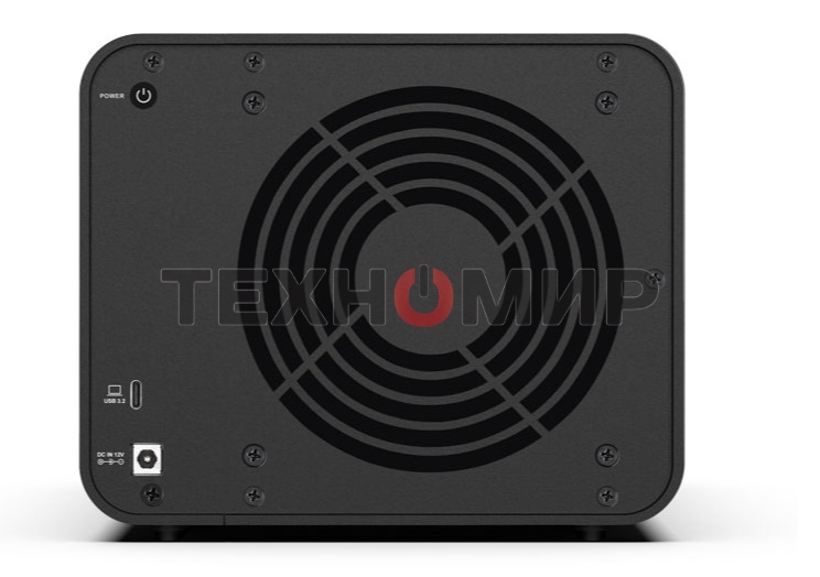 Сетевое хранилище TerraMaster D4-320 DAS tower/JBOD,RAID0,1/up to 4 SATA(3,5' or 2,5')/1xUSB3.1 Type-C gen2/1xPS/1YW