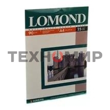 Фотобумага Lomond односторонняя матовая, 90г/м2, A4 (21X29,7)/25л. для струйной печати