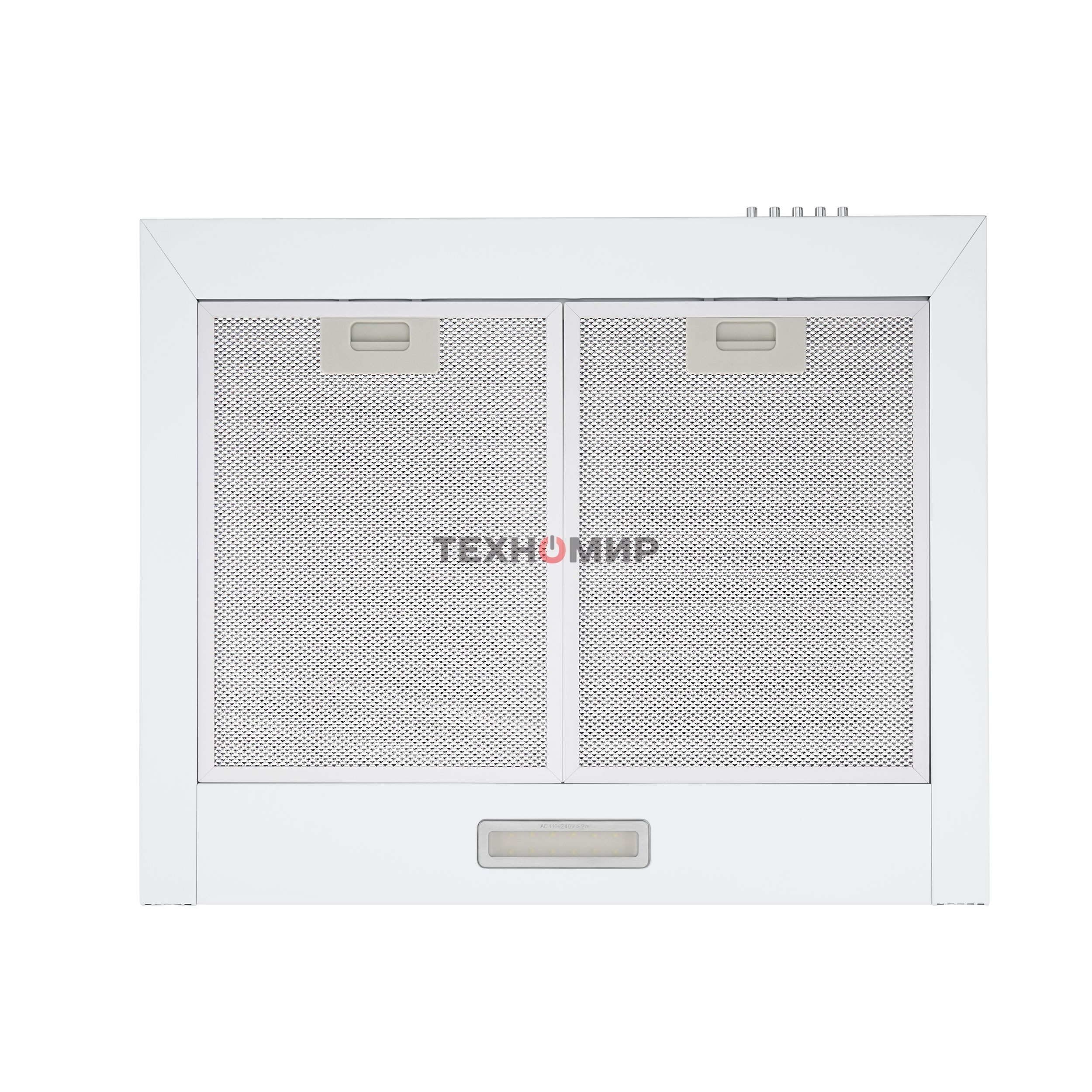 Вытяжка купольная Maunfeld Cork 60, белый, 60 см, 620 куб. м/ч, 47 дБ