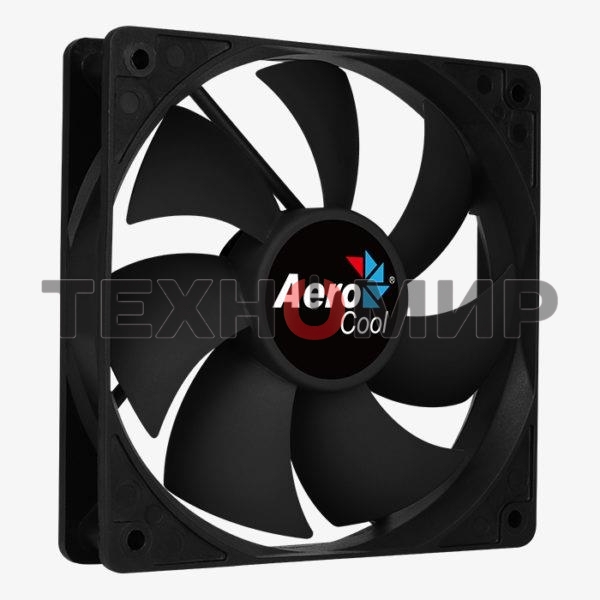 Вентилятор для корпуса Aerocool/Formula Force 12 PWM черный, 120 мм, 1500 об/мин, 27.5 дБ, 4 pin