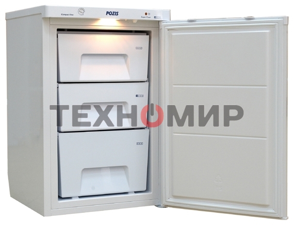 Морозильная камера Pozis FV-108, белый, 91л, 3 ящика