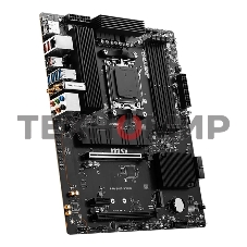 Материнская плата MSI PRO B650-S WIFI, AM5, AMD B650, 4xDDR5, 4xSATA, 2xM.2, 1xPCI-E 4.0 x16, 1xPCI-E 4.0 x4, 1xHDMI, 1xDP, 1x2.5Gb LAN, 3xUSB 3.2 Gen 1, 3xUSB 3.2 Gen 2, 6x3.5 мм, 7.1, Standard-ATX