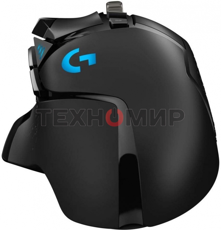 Мышь проводная Logitech G502 HERO черный, 25600 dpi, USB, кнопки - 11