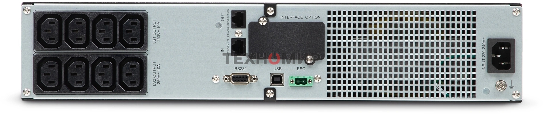 Источник бесперебойного питания Ippon Smart Winner II 1500 1350Вт 1500ВА черный