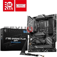 Материнская плата MSI Z790 GAMING PLUS WIFI, LGA 1700, 4xDDR5, 1xPCIe 5.0 x16, 1xPCIe 4.0 x16, 4xM.2, 6xSATA, 1xHDMI, 1xDP, 2.5 Gigabit Ethernet, 7.1 аудио, ATX