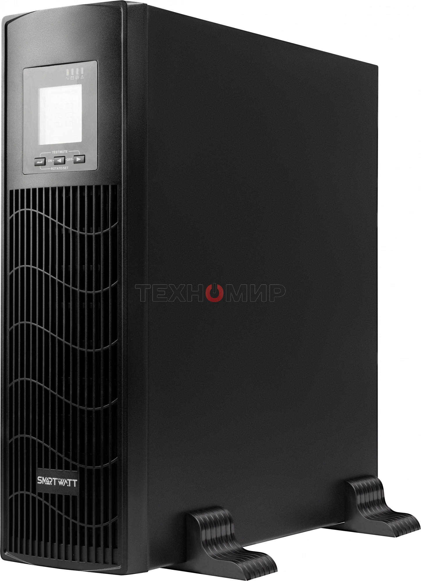 Источник бесперебойного питания SMARTWATT UPS DATA 3kVA Line-interactive SIN 3000VA/2400W (Euro x1, IEC C13 x6, USB, RJ11/RJ45 protection, SNMP, LCD
