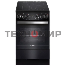 Плита электрическая Gefest ЭП Н Д 5560-03 0057 черный, конфорок 4 электрических, духовка 55 л, 50 см x 85 см x 58.5 см