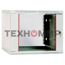 Шкаф телеком. настенный разборный 6U (600х520) дверь металл (ШРН-Э-6.500.1)