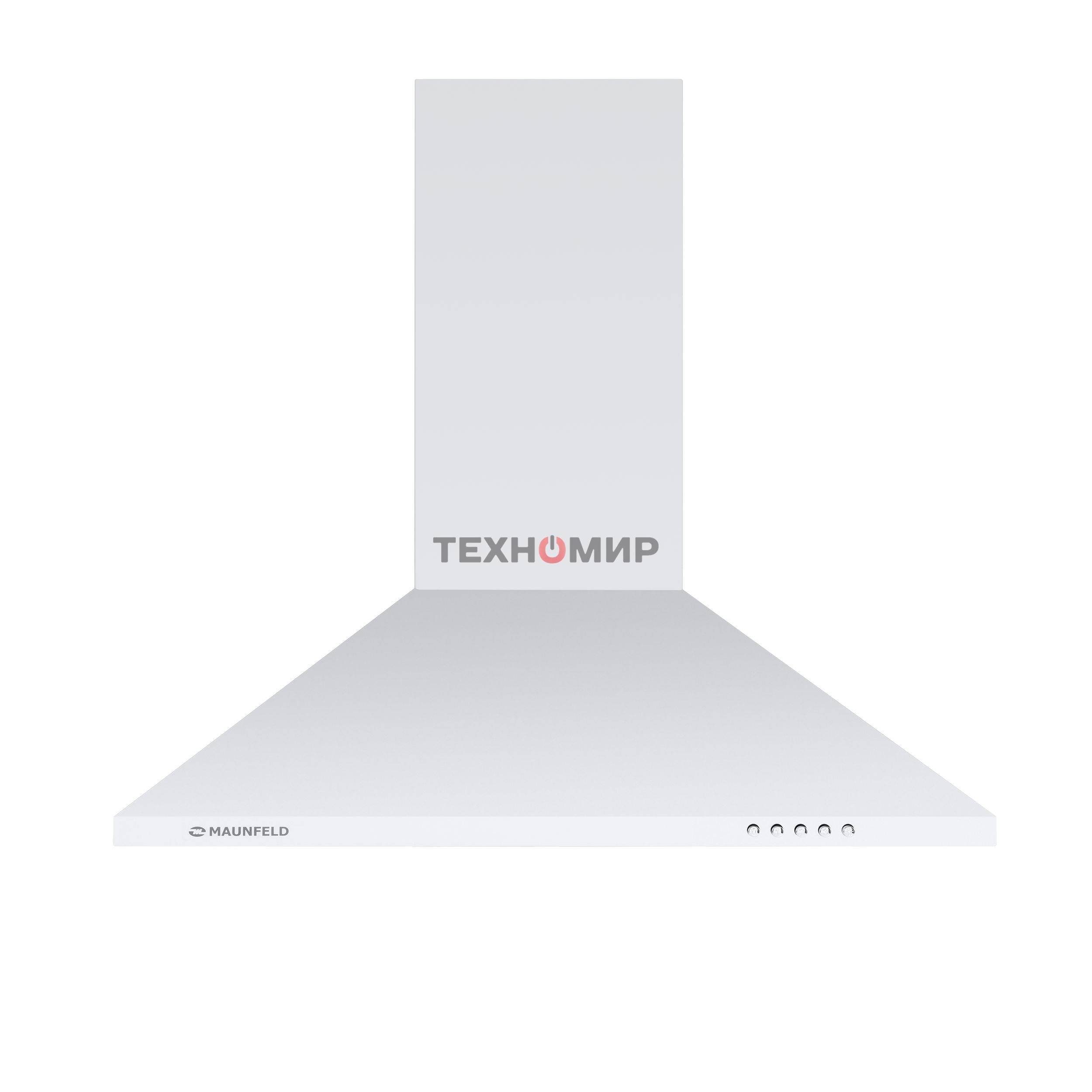 Вытяжка купольная Maunfeld Cork 60, белый, 60 см, 620 куб. м/ч, 47 дБ