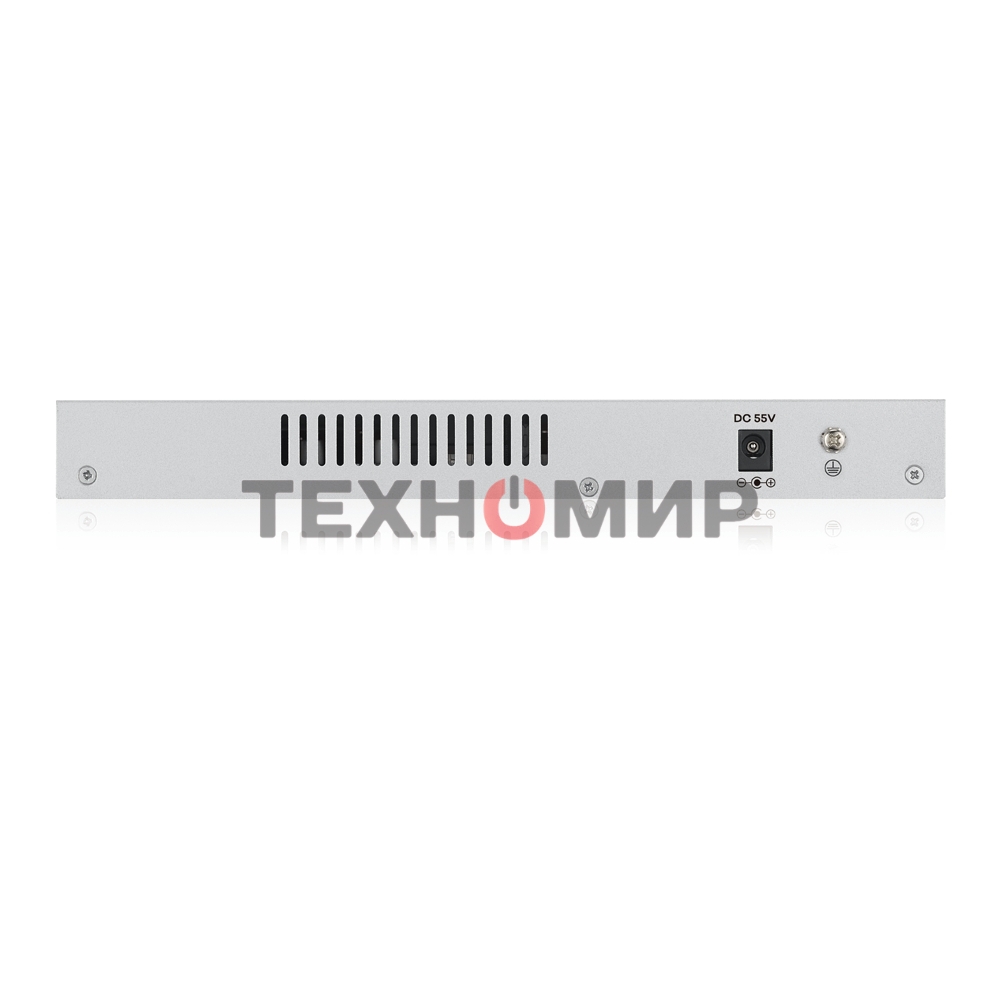 Коммутатор Zyxel GS1200-8HP V2 8 Port Gigabit PoE+ webmanaged Switch, 4x PoE, 60 Watt