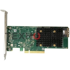 Адаптер SAS 9500-8i SGL (05-50077-03) PCIe v4 x8 LP, Tri-Mode SAS/SATA/NVMe 12G HBA, 8port(2*int SFF8654), 3808 IOC