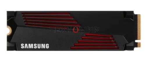 Накопитель SSD Samsung 990 PRO, 2000Gb, PCIe 4.0 x4, M.2 2280, NVMe, R/W 7450/6900, с радиатором
