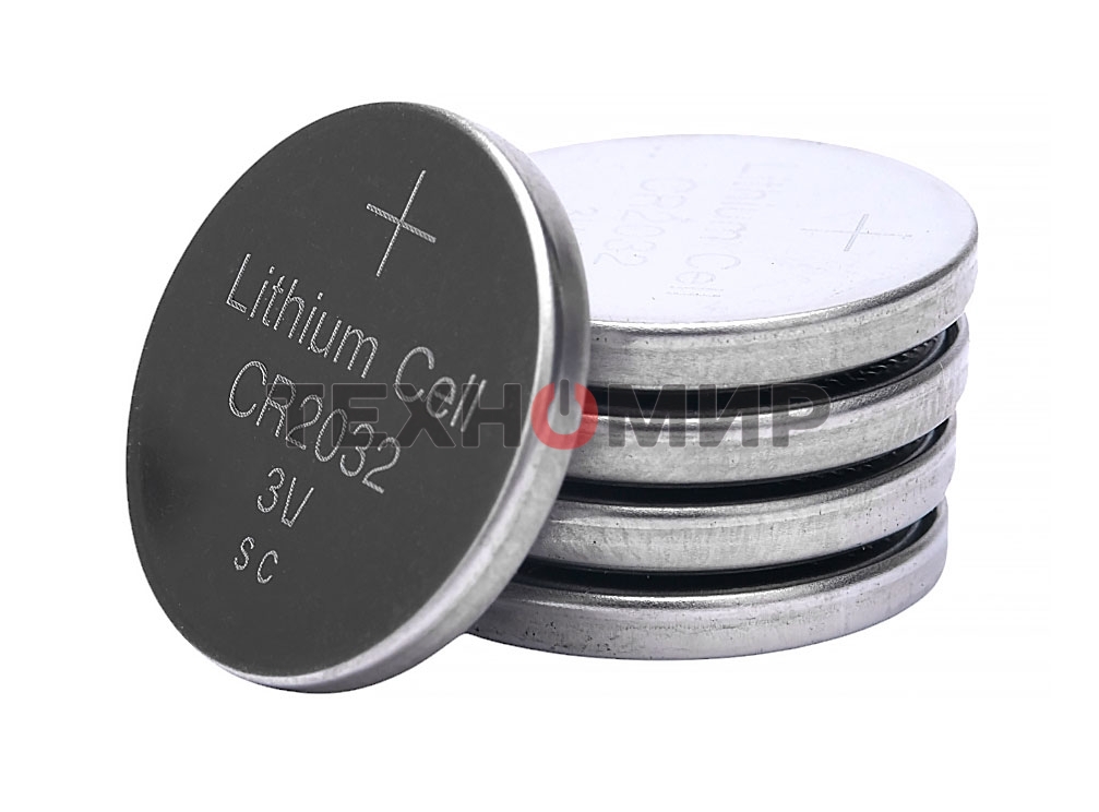 Батарейки литиевые Gembird Gb-CR2032-5B тип CR2032, 5шт, блистер