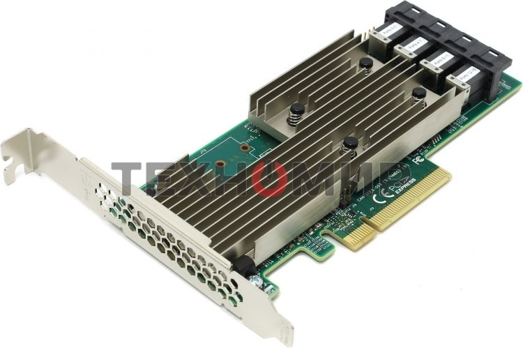 Контроллер SAS 9305-16i SGL (05-25703-00) PCI-E 3.0 x8, 16port int 12Gb/s, SAS/SATA HBA
