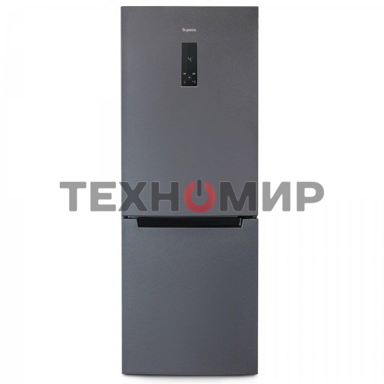 Холодильник Бирюса Б-W920NF графит двухкамерный 210/100 л морозилка снизу, No Frost
