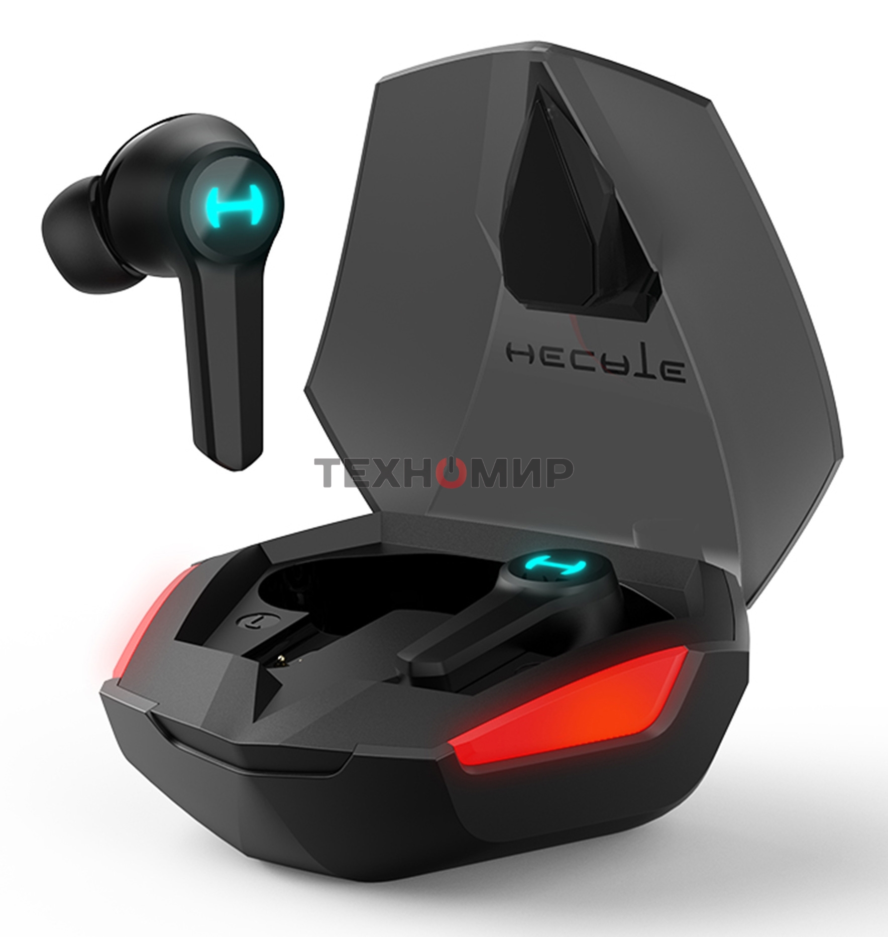 Наушники с микрофоном Edifier GT4 черный вкладыши BT в ушной раковине