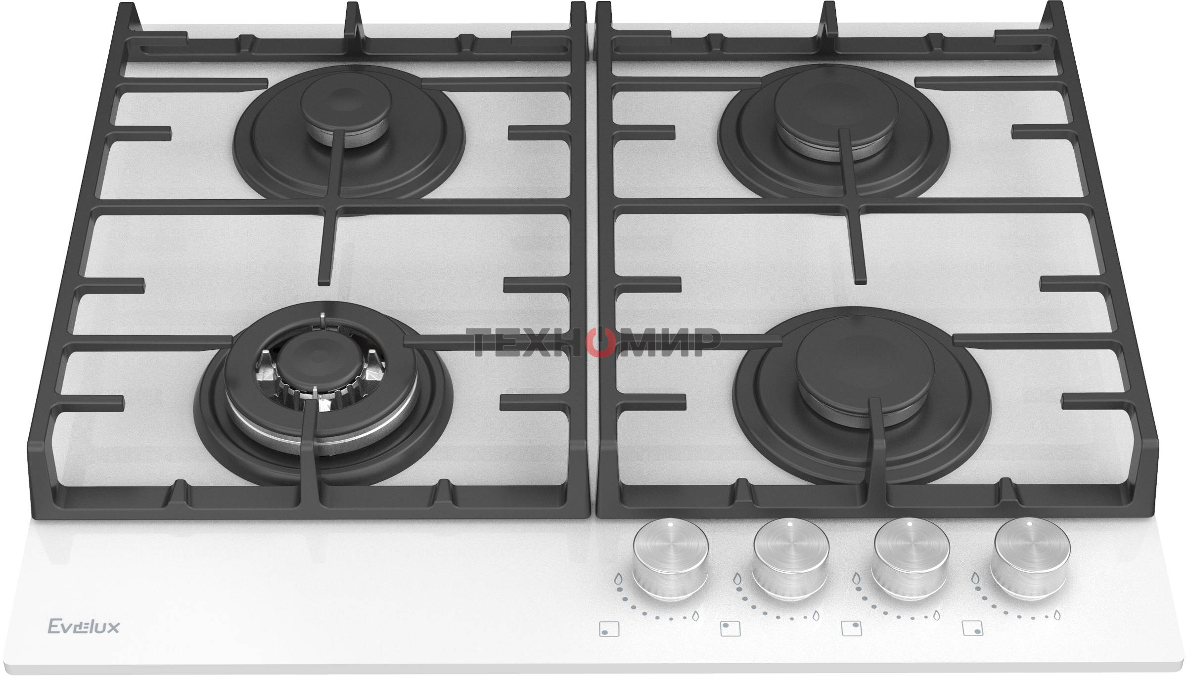Газовая варочная панель Evelux HEG 650 WG