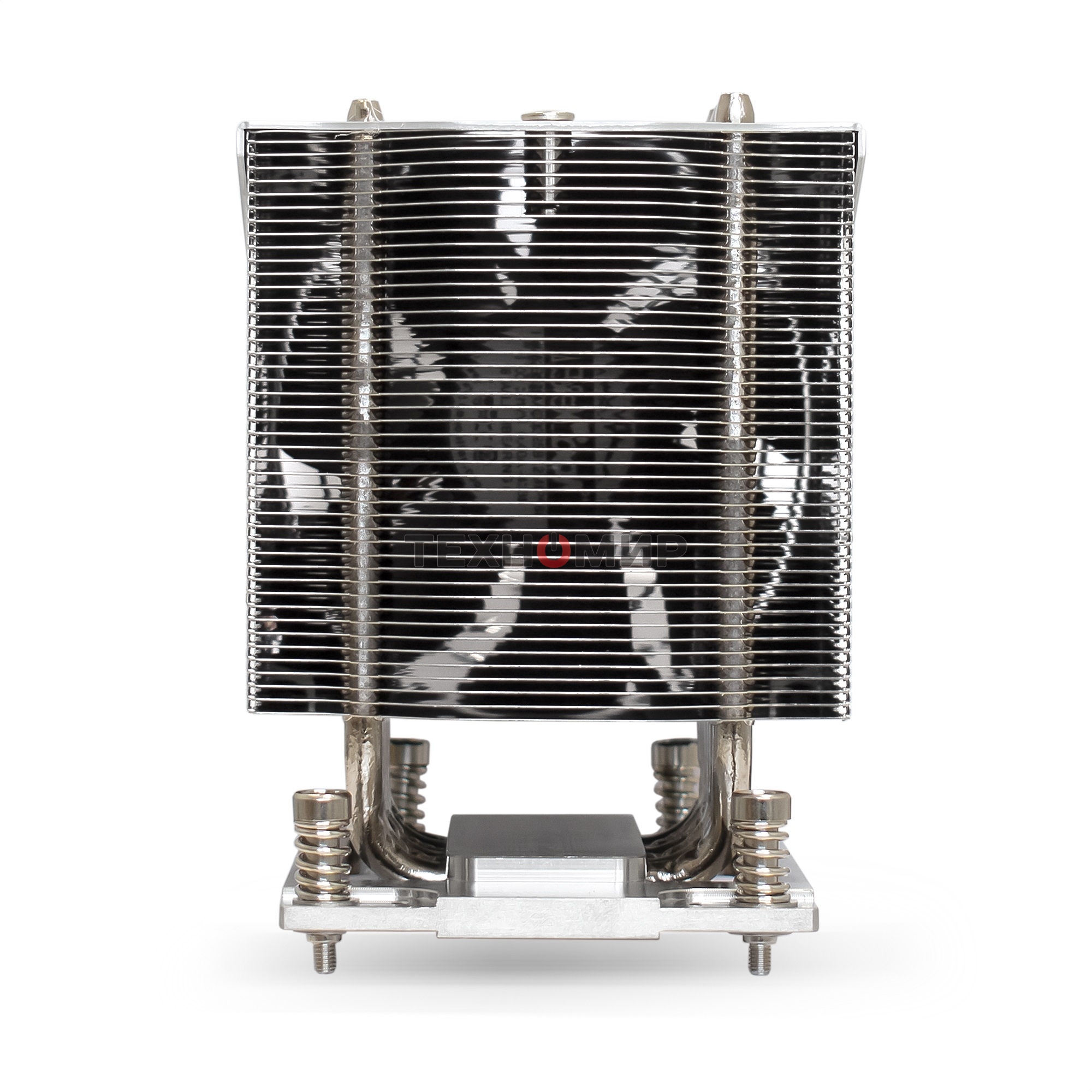 Кулер для процессора ExeGate ESNK-P0064AP4.PWM.4U.SP3.Cu серебристый, 92 мм, алюминий/медь, 3800 об/мин, 44 дБ, 4 pin, 280 Вт, 125.4 мм