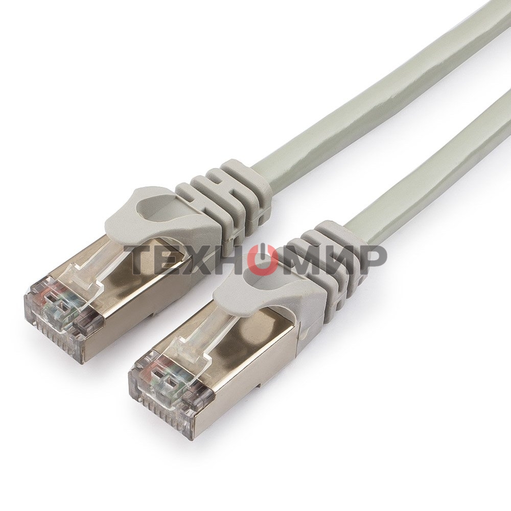 Патч-корд FTP Cablexpert cat.6, 3м, литой, многожильный, серый