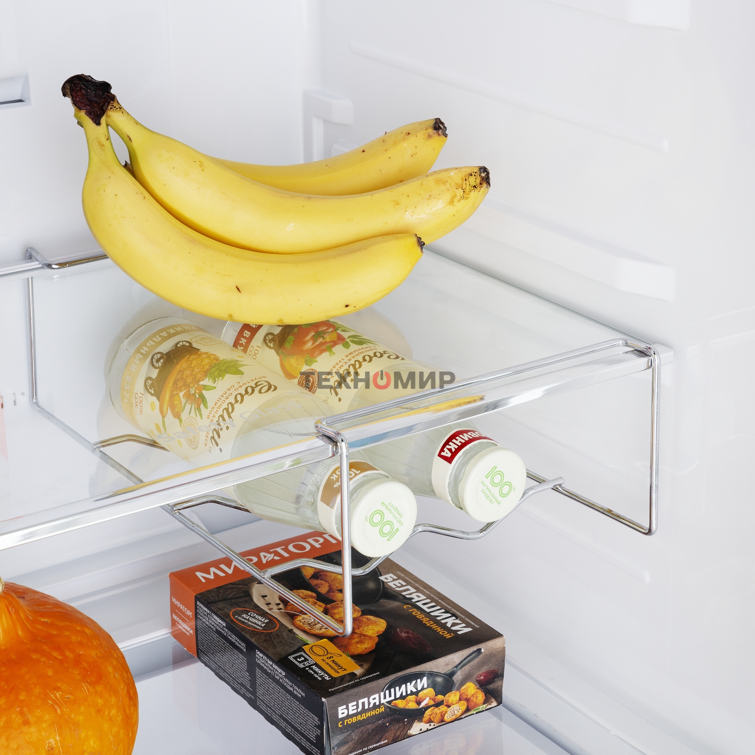 Холодильник Maunfeld MFF187NFIX10 нержавеющая сталь двухкамерный 232/98л морозилка снизу