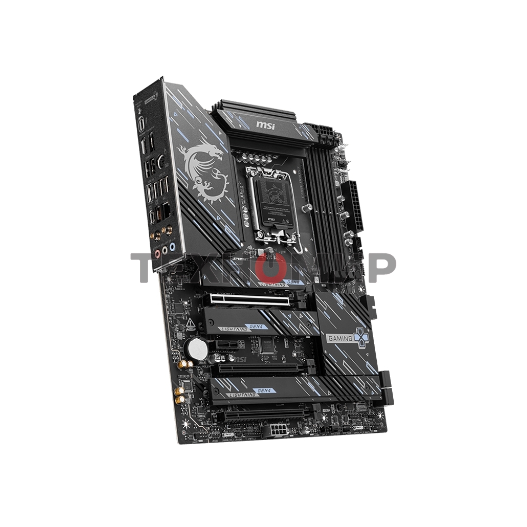 Материнская плата MSI Z890 GAMING PLUS WIFI, LGA 1851, Intel Z890, 4xDDR5, 4xSATA, 4xM.2, 1xPCIe 5.0 x16, 2xPCIe 4.0 x4, 1xPCIe x1, 1xHDMI, 1xDP, 1xUSB-C Thunderbolt 4, 1xUSB-C 3.2 Gen 2, 1x 5Gb LAN, 1xUSB-A 3.2 Gen 2, 2xUSB-A 3.2 Gen 1, 4xUSB-A 2.0, 3x3.