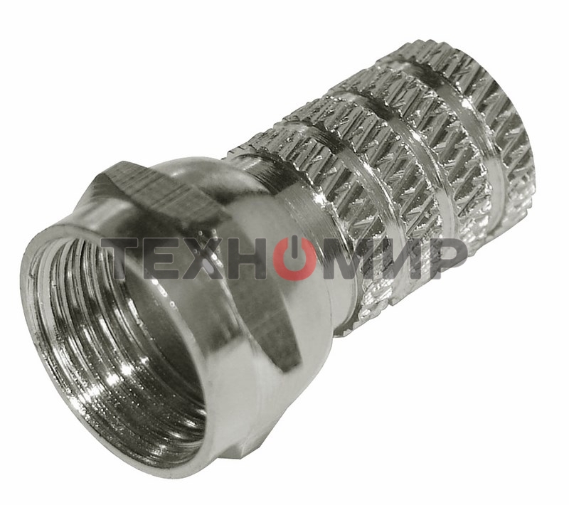 F-разъем RG-59, L=19 мм, цинк PROconnect