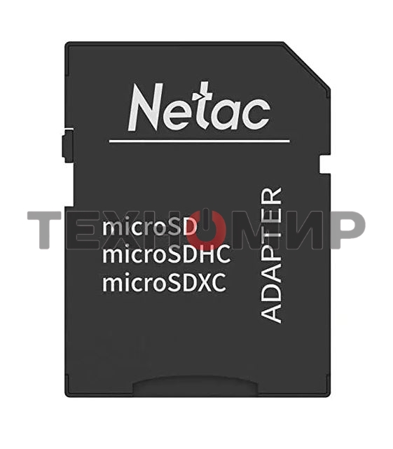 Флеш карта NeTac MicroSD card P500 Extreme Pro 16Gb, retail version w/SD adapter