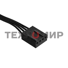 Кулер для процессора ExeGate ESNK-P0062AP4v2.PWM.1U.SP3.Cu медный, 80 мм, медь, 6300 об/мин, 63 дБ, 4 pin, 165 Вт, 27 мм