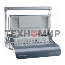 Переплетчик Fellowes Quasar+ (FS-56277) A4/перф.22л.сшив/макс.500л./пластик.пруж. (6-51мм)