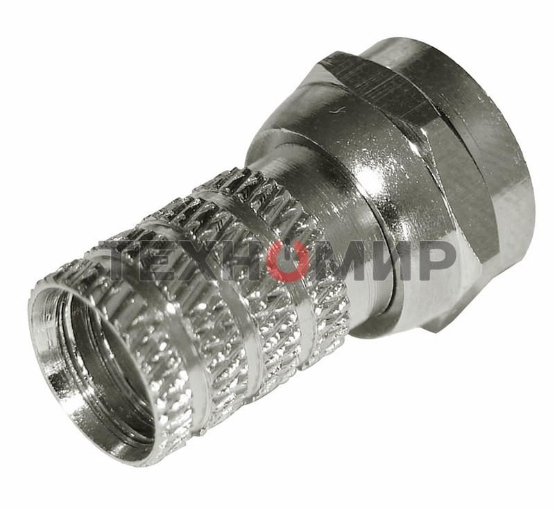 F-разъем RG-59, L=19 мм, цинк PROconnect