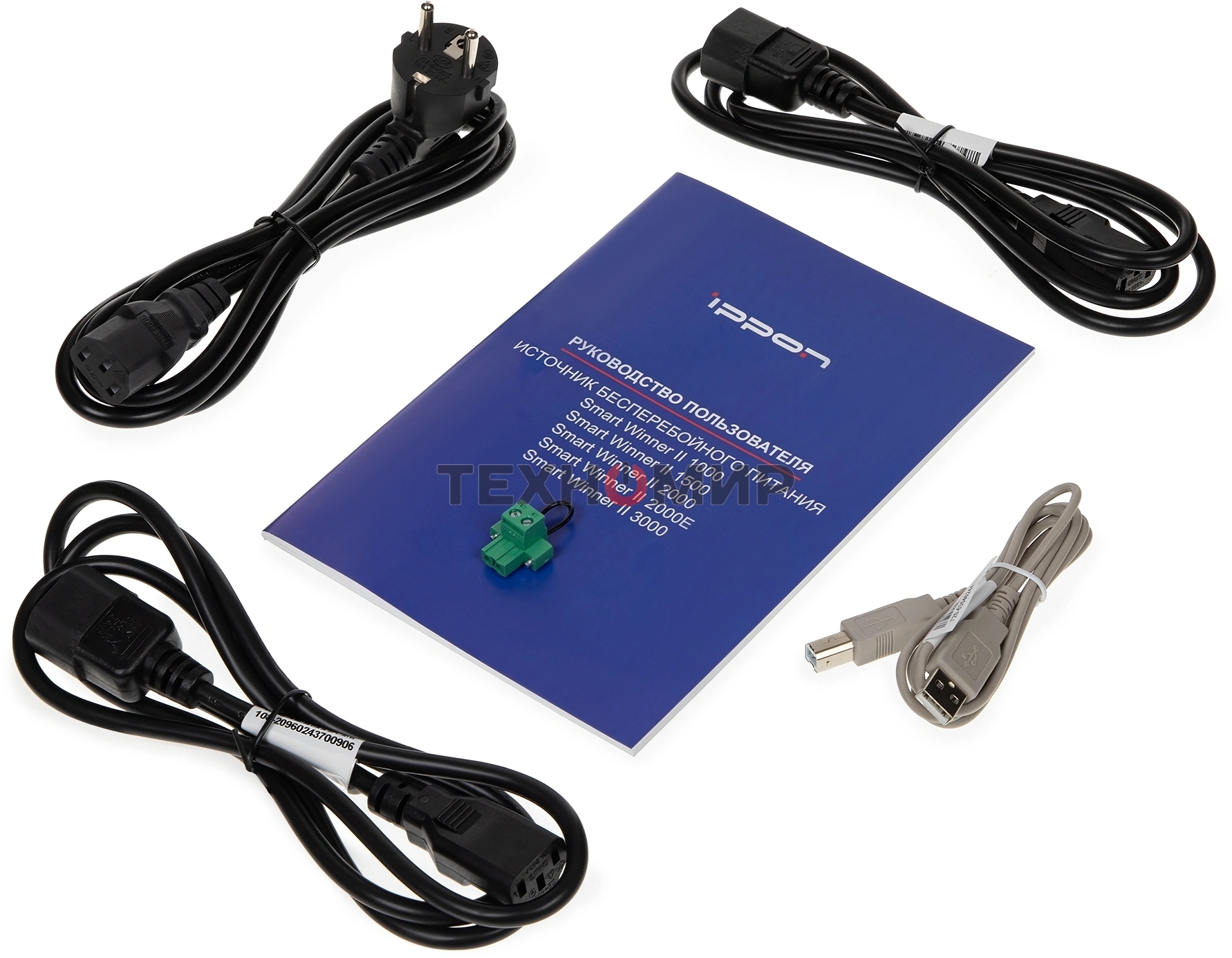 Источник бесперебойного питания Ippon Smart Winner II 1500 1350Вт 1500ВА черный