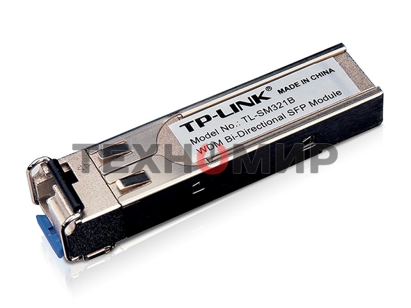 Модуль SFP TP-Link SMB TL-SM321B 1000Base-BX WDM LC TX:1310nm RX:1550nm 10км