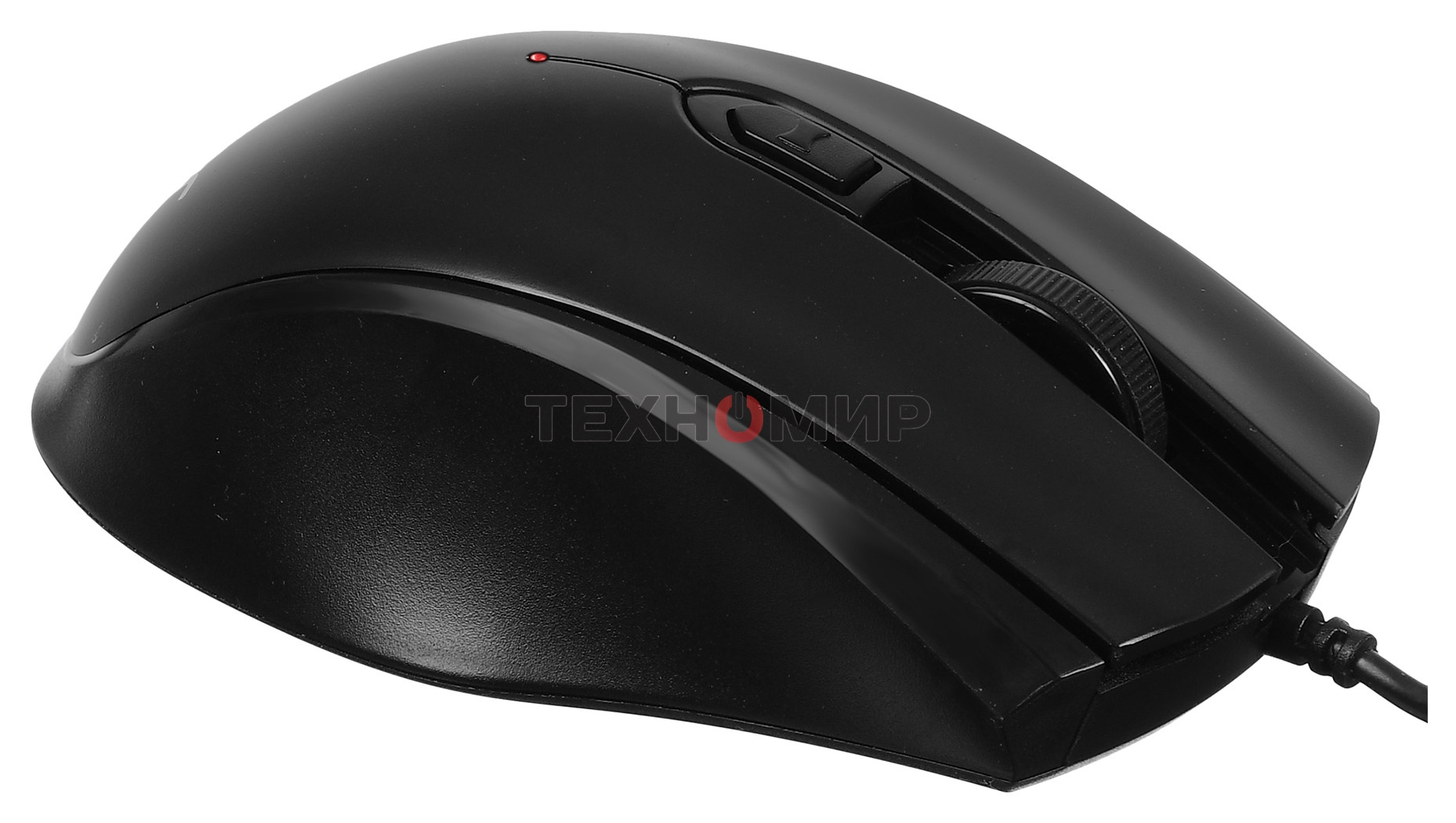 Мышь проводная Acer OMW020 черный, 1600 dpi, USB, кнопки - 4