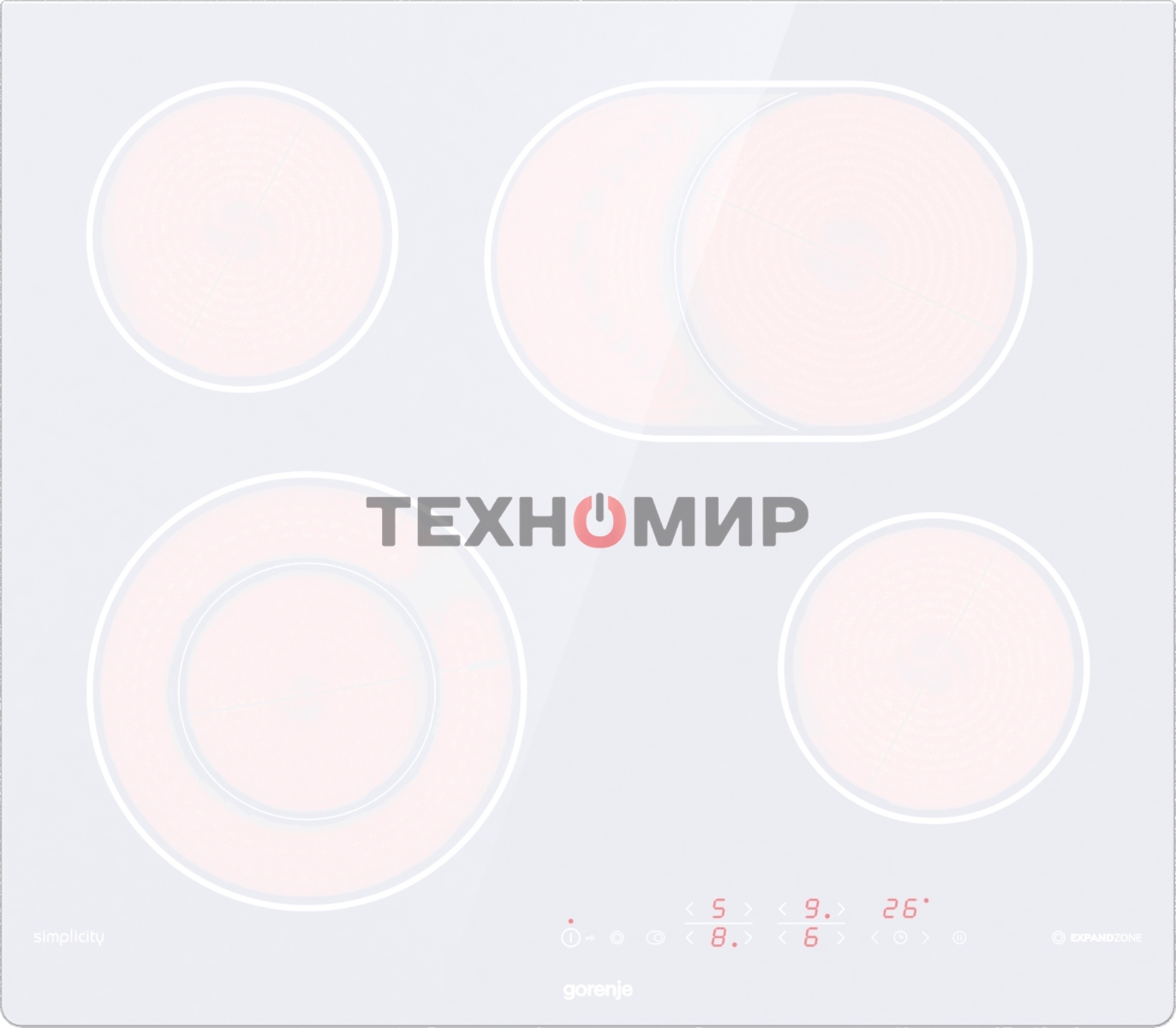 Электрическая варочная панель Gorenje ECT643SYW