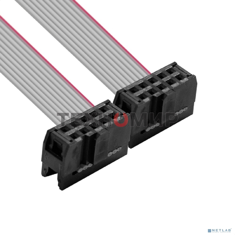 Планка портов в корпус 1xCOM ExeGate BrctDB91-LP (Com 10-pin (F) --> RS232 DB9 Male, кабель 20 см, Low Profile)