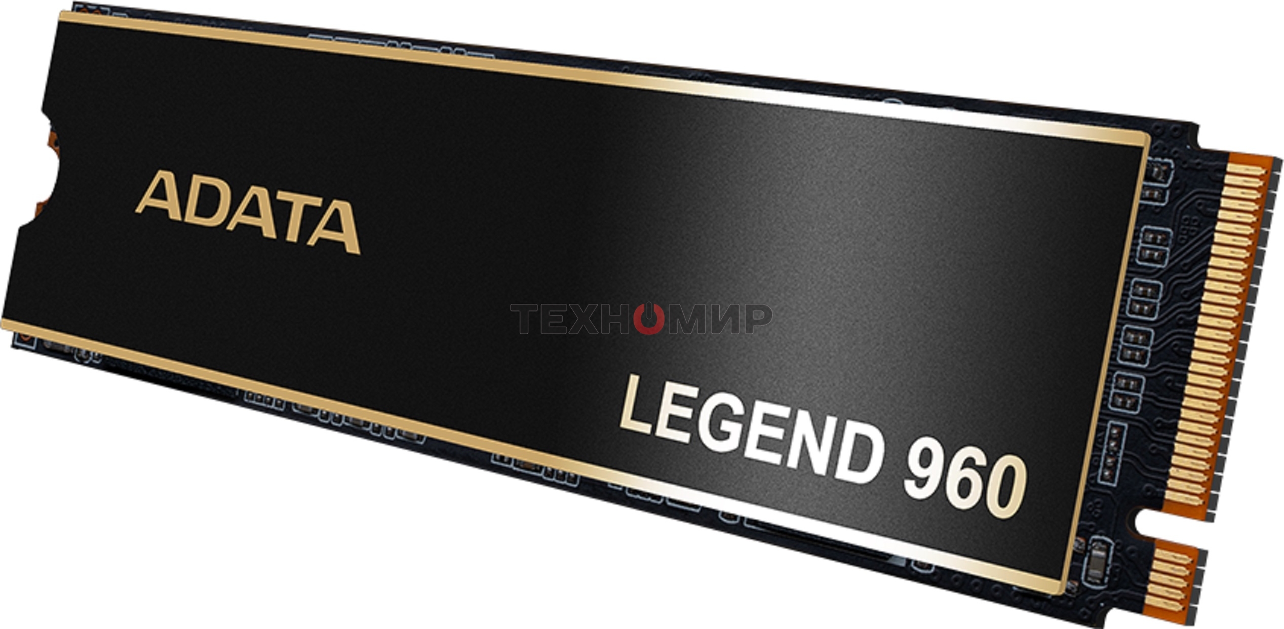 Накопитель SSD ADATA LEGEND 960, 2Tb, PCIe 4.0 x4, M.2 2280, NVMe, R/W 7400/6800, с радиатором