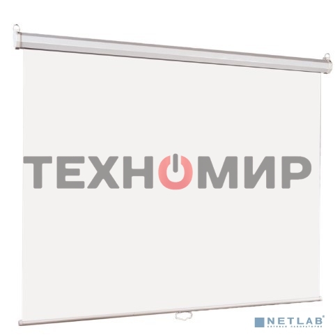 Настенный экран Lumien Eco Picture 127х200 см (рабочая область 121х194 см) Matte White восьмигранный корпус, возможность потолочн./настенного крепления, уровень в комплекте, 16:10 (треугольная упаковка)