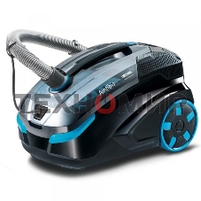 Моющий пылесос Thomas DryBOX Amfibia черный/голубой, 325/1700 Вт, уборка влажная/сухая/сбор жидкости, пылесборник контейнер 2.6 л