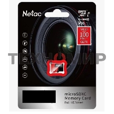 Флеш карта MicroSD card Netac P500 Extreme Pro 128Gb, retail version w/o SD adapter
