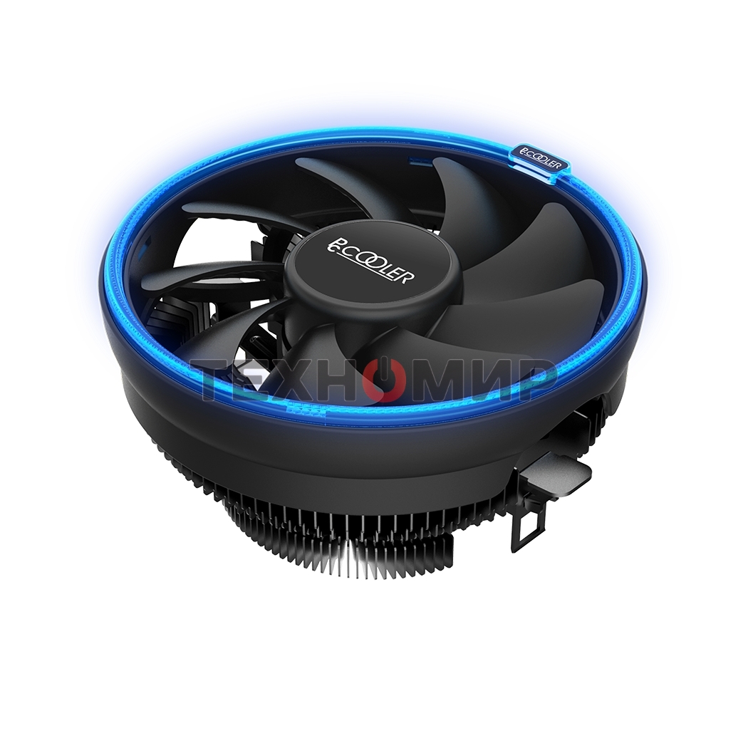 Кулер PCCooler E126MB черный 120мм алюминий 1800rpm 26.5db 4-pin 92W 70мм