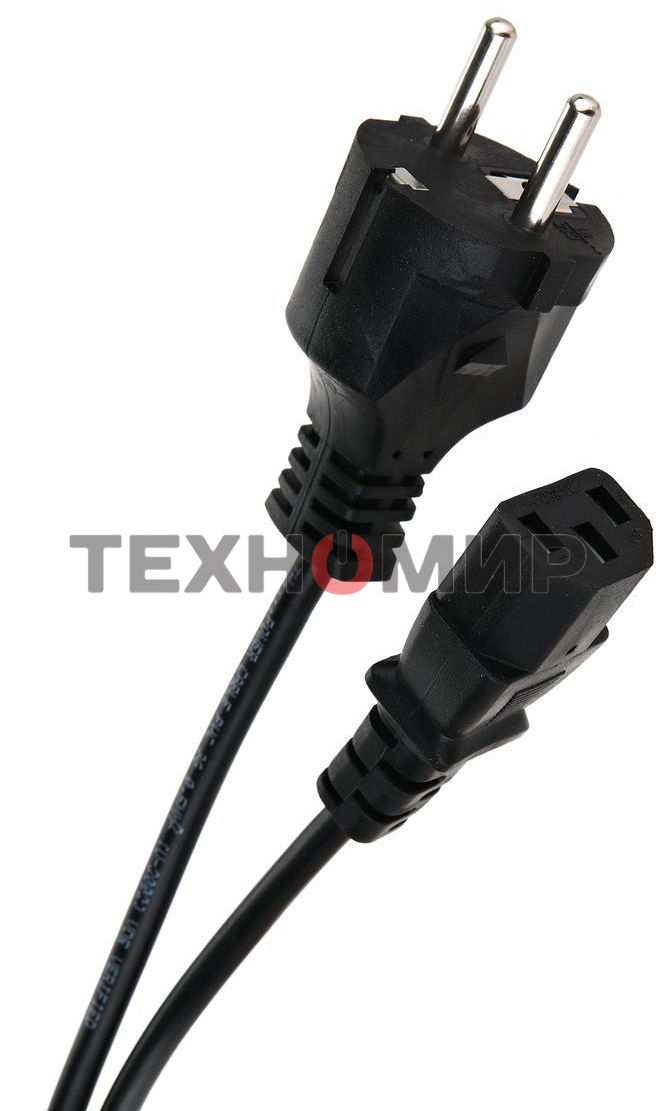 Кабель компьютер - розетка 1,5 м 220V (Европейский стандарт) VCOM/TELECOM