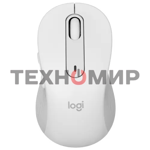Мышь беспроводная Logitech Signature M650 белый, 4000 dpi, радиоканал, Bluetooth, USB, кнопки - 5