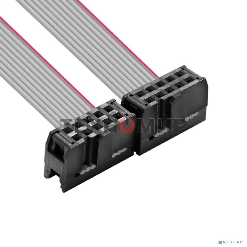 Планка портов в корпус 1xCOM ExeGate BrctDB91 (Com 10-pin (F) --> RS232 DB9 Male, кабель 20 см)