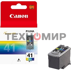 Картридж струйный CL-41 0617B025 (0617B025) для Canon Pixma MP150/170/450/iP1600/iP2200/iP6210/iP6220 IJ EMB Цветной, 315стр.