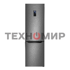 Холодильник Maunfeld MFF195NFIX10 нержавеющая сталь двухкамерный 252/98л морозилка снизу, No Frost